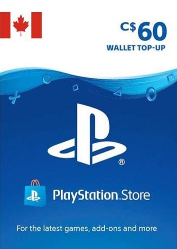 60 CAD CA PlayStation Store PS4PS5 Gift Card