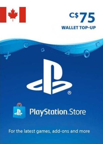 75 CAD CA PlayStation Store PS4PS5 Gift Card