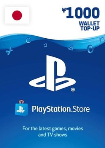 1000 JPY JP PlayStation Store PS4 PS5 Gift Card