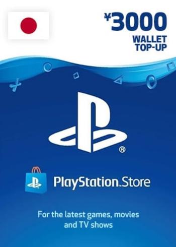 3000 JPY JP PlayStation Store PS4 PS5 Gift Card