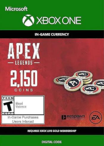 Apex Legends 2150 Apex Coins Xbox One Xbox Series X S