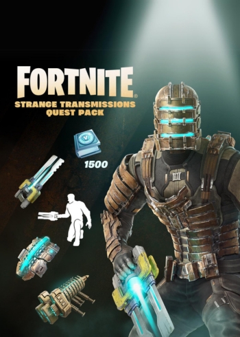 Fortnite Strange Transmissions Dead Space Pack Code Epic Games Key