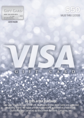 50 USD Virtual Visa Gift Card