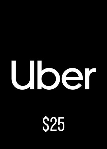 Uber 25 USD Gift Card