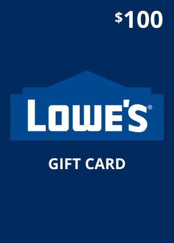 100 USD Lowe's Gift Card