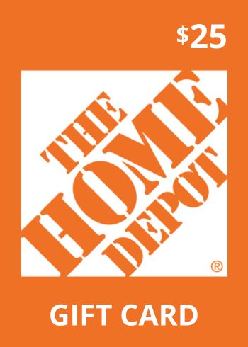 25 USD Home Depot US Gift Card