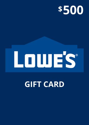 500 USD Lowe's Gift Card