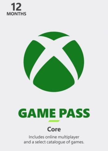 Xbox Game Pass Core 12 Month Subscription