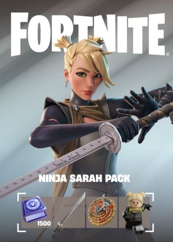 Fortnite Ninja Sarah Pack + 1,500 V-Bucks