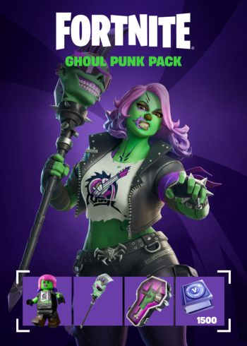 Fortnite Ghoul Punk Pack + 1,500 V-Bucks