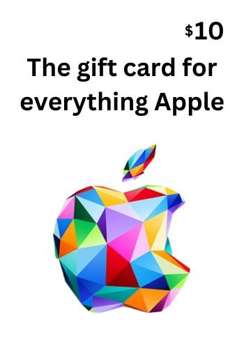 10 USD Apple Gift Card