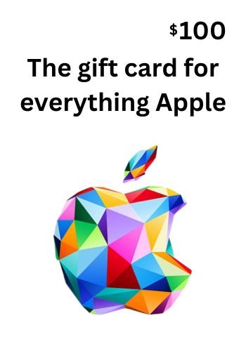 100 USD Apple Gift Card