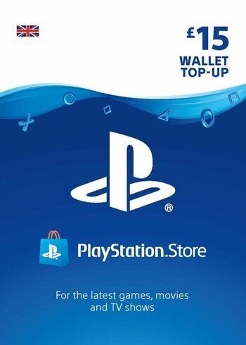 15 GBP UK PlayStation Store PS4 PS5 Gift Card