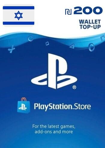 200 ILS IL PlayStation Store PS4 PS5 Gift Card