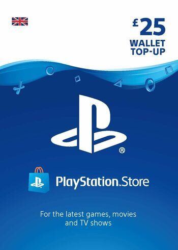25 GBP UK PlayStation Store PS4 PS5 Gift Card