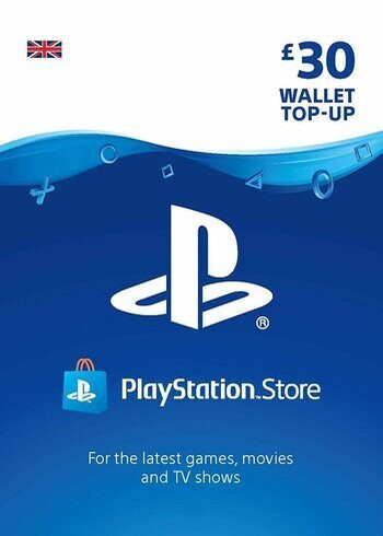30 GBP UK PlayStation Store PS4 PS5 Gift Card