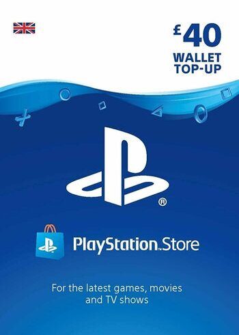 40 GBP UK PlayStation Store PS4 PS5 Gift Card