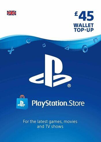 45 GBP UK PlayStation Store PS4 PS5 Gift Card