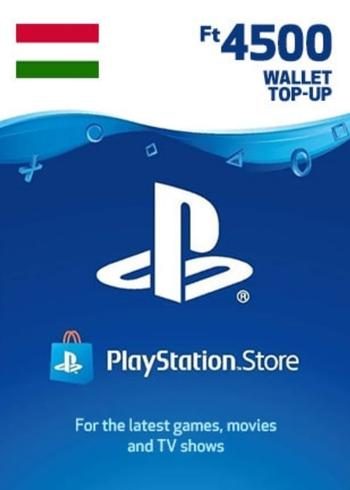 4500 Hungary HUF HU PlayStation Store PS4PS5 Gift Card