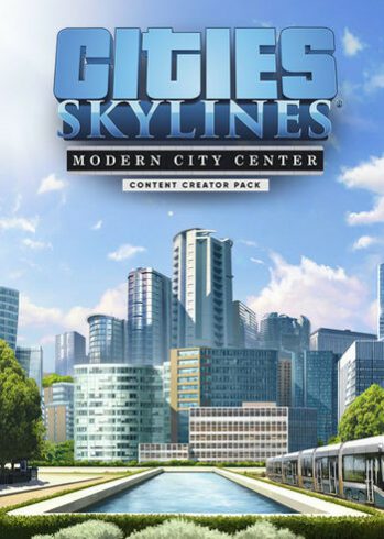 Cities: Skylines - Content Creator Pack: Modern City Center Steam Game Full Digital Cover DLC