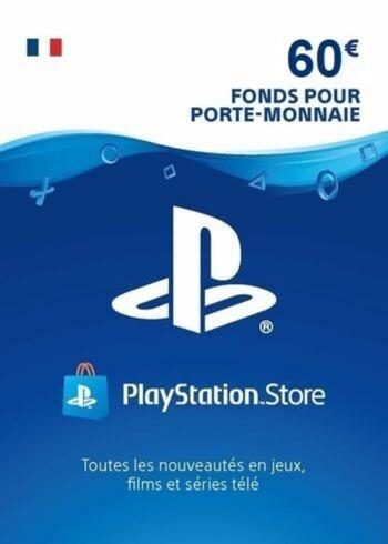 60 EUR France PlayStation Store PS4 PS5 Gift Card