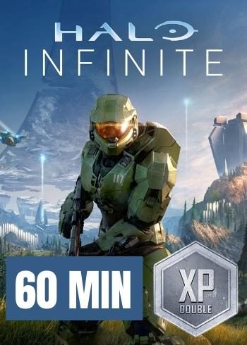 60 Min 1 Hour Halo Infinite Double XP Boost