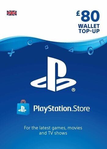 80 GBP UK PlayStation Store PS4 PS5 Gift Card