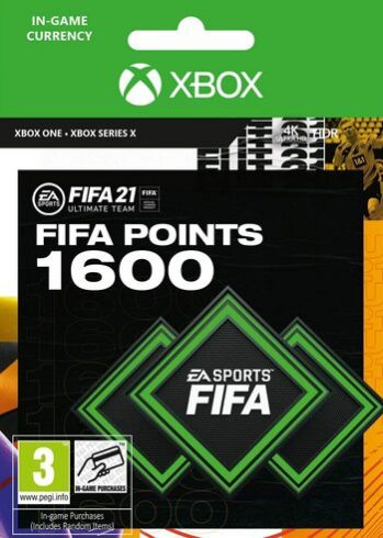 FIFA 21 - 1600 FUT Points Digital Card Cover Xbox One/Series X|S Xbox Live