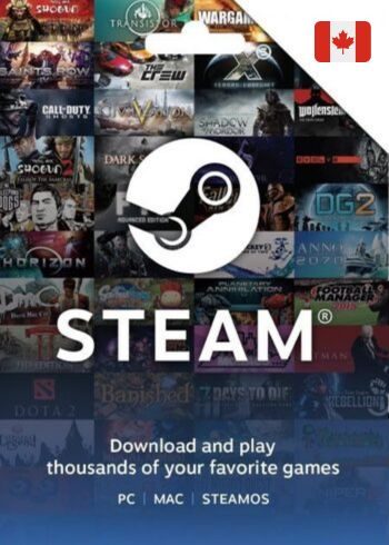 Canada Steam Wallet CAD Gift Card