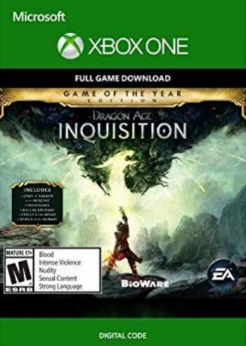 Dragon Age Inquisition GOTY Xbox OneSeries XS Live Full Game Digital Cover Card