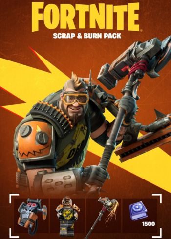 Fortnite Scrap & Burn + 1500 V-Bucks