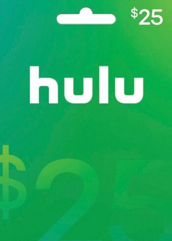 Hulu Gift Card 25 USD Full Cover Card