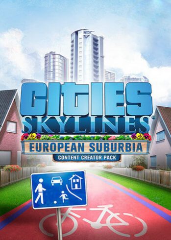 Cities: Skylines - European Suburbia Steam Game Full Digital Cover DLC