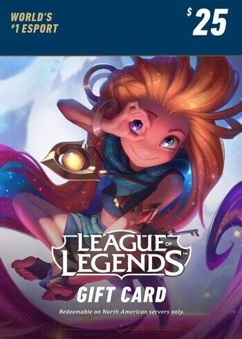 League of Legends $25 USD Gift Card