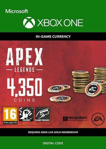 Apex Legends 4350 Apex Coins Digital Card Cover Xbox One/Series X|S Xbox Live