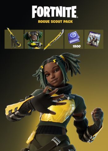 Rogue Scout Pack + 1,500 V-Bucks CD-Key