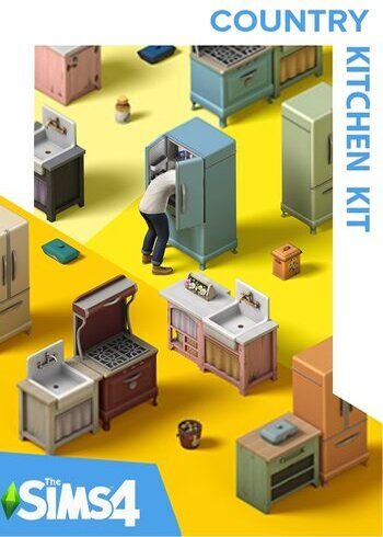 The Sims 4 Country Kitchen Kit DLC PC EA Origin Game Digital Cover Card