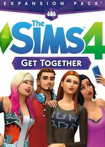The Sims 4 Get Together DLC PC EA Origin Full Game Digital Cover Card