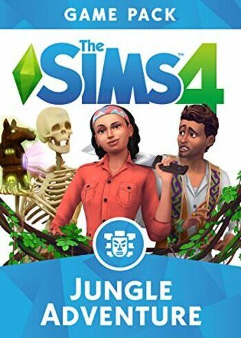 The Sims 4 Jungle Adventure DLC PC EA Origin Game Digital Cover Card