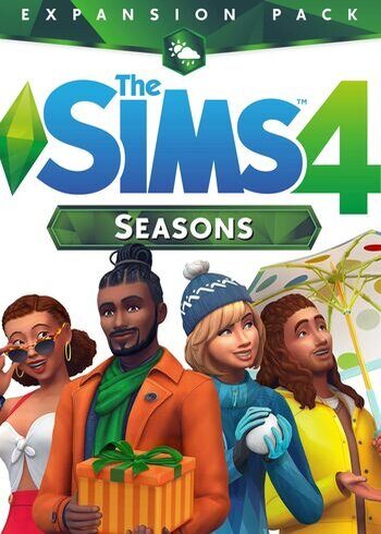 The Sims 4 Seasons DLC Origin Full Game Digital Cover Card