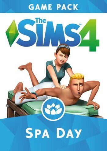 The Sims 4 Spa Day DLC PC EA Origin Full Game Digital Cover Card