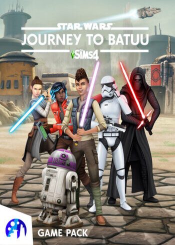 The Sims 4 Star Wars - Journey to Batuu DLC PC EA Origin Game Digital Cover Card