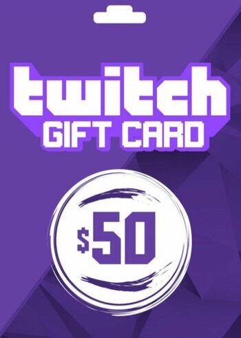 Twitch $50 Gift Card Cover