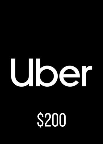 Uber 200 USD Gift Card