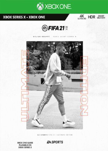 Fifa 21 Ultimate Edition Xbox Live One Series X|S Digital Full Game Cover Card